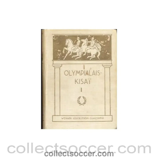 1924 Olympics I By Werner Soderstrom book
