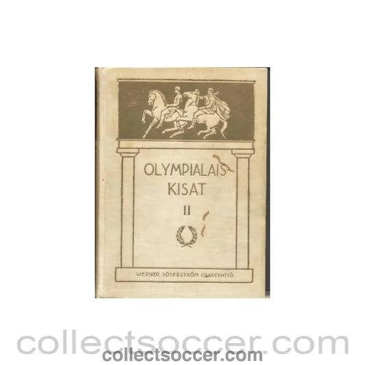 1924 Olympics I By Werner Soderstrom book