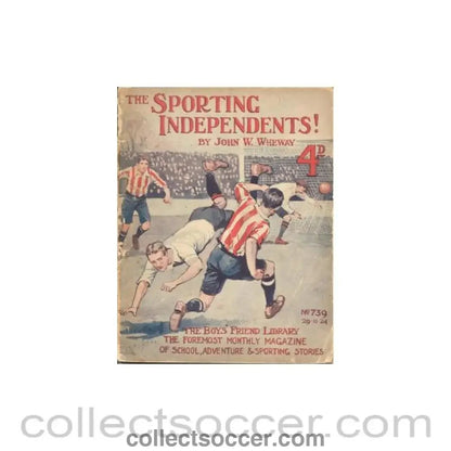 1924 - The Sporting Independents! magazine of 29/02/1924 - Collect Soccer