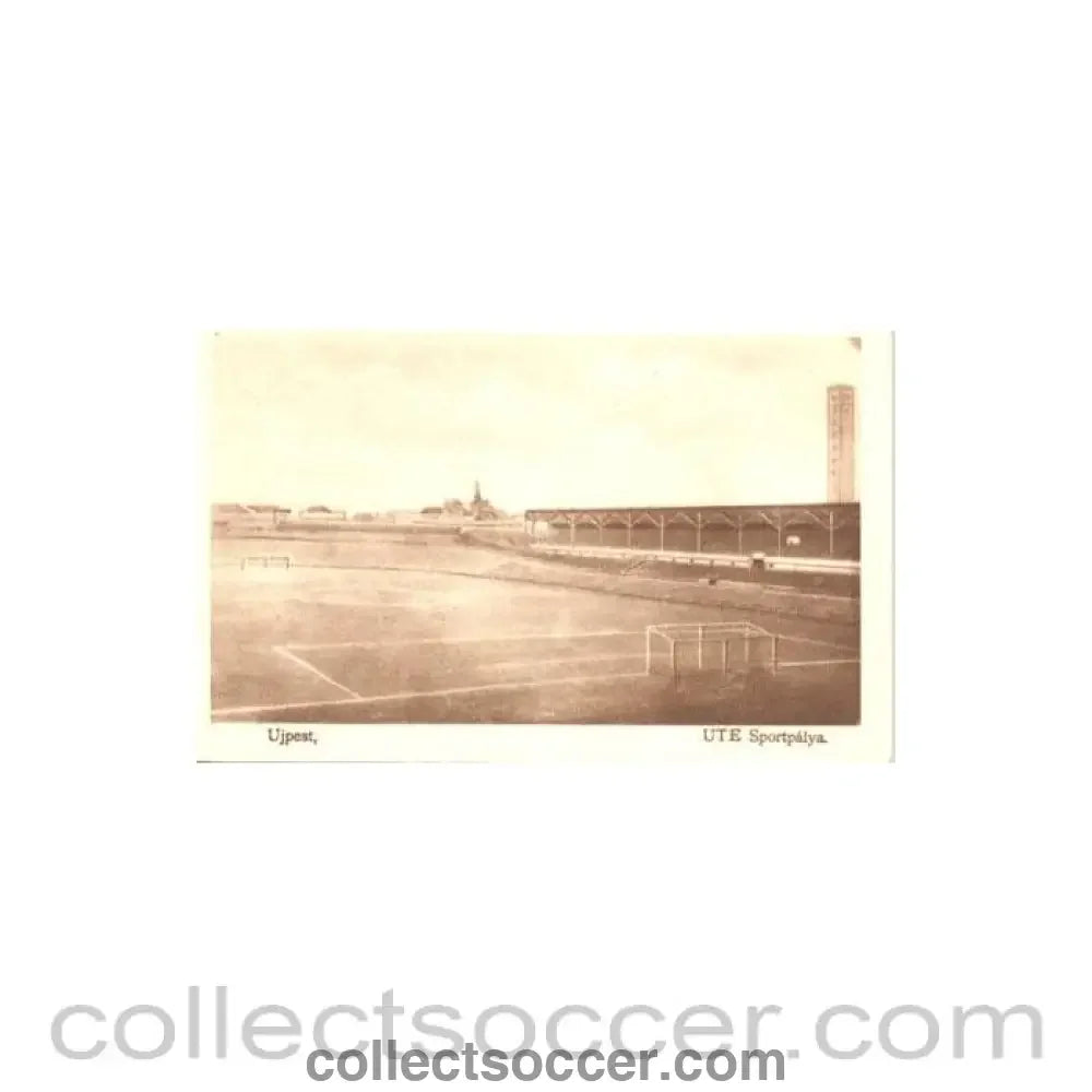 1928 - Budapest Stadium Football Pitch of 1928 postcard