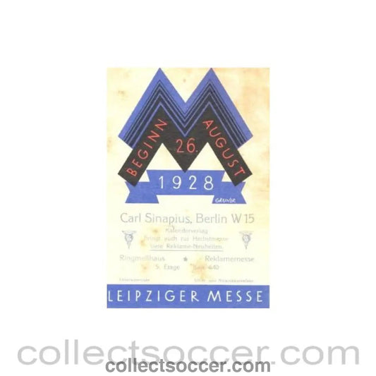 1928 IX. Olympic Games in Amsterdam large luggage tax - Collect Soccer