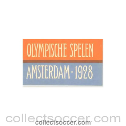 1928 IX. Olympic Games in Amsterdam small luggage tax