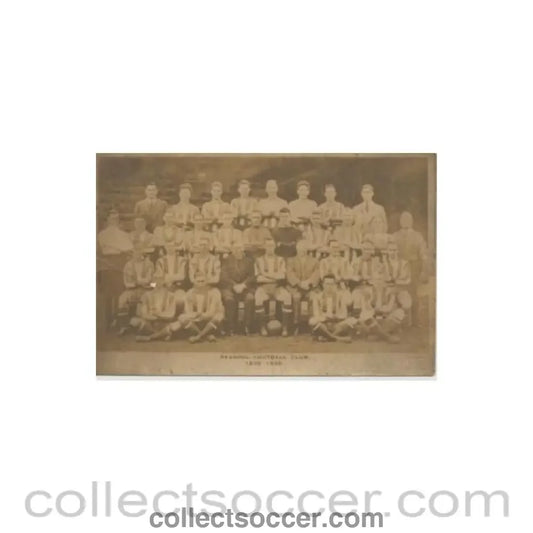 1929 - Reading team photograph postcard of season 1929-1930