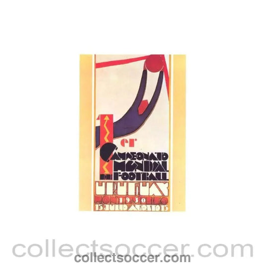 1930 - Replica card about World Cup 1930 in Uruguay - Collect Soccer