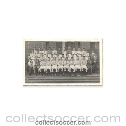 1932 - Huddersfield Unusual Fixture Card 1932-1933 - Collect Soccer