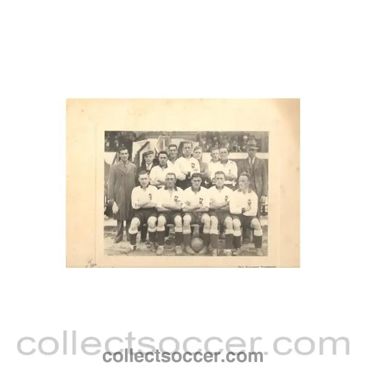1934 - Ramsgate Football Club team photograph of Season 1934-1935