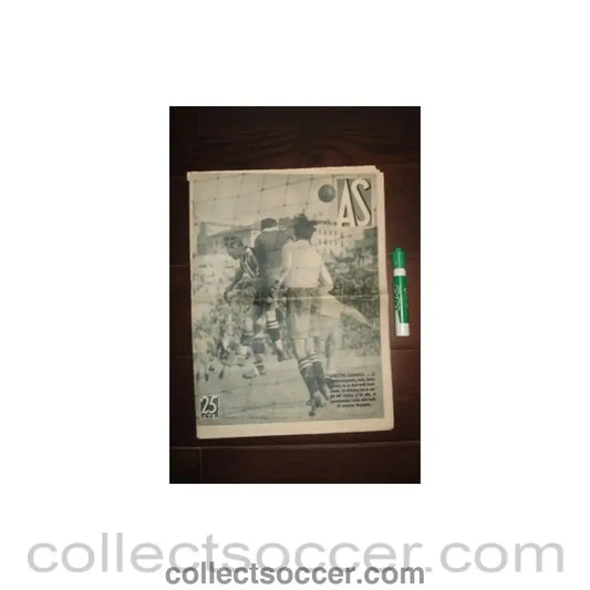 1935 - AS Spanish newsaper of 28/10/1935 covering Zaragoza FC