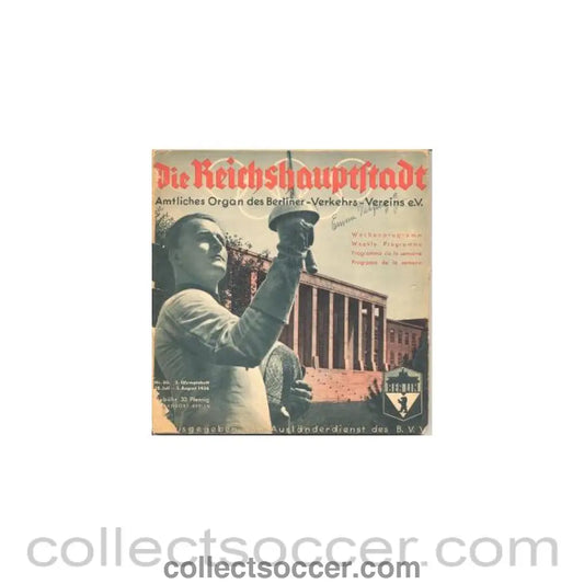 1936 Olympics brochure