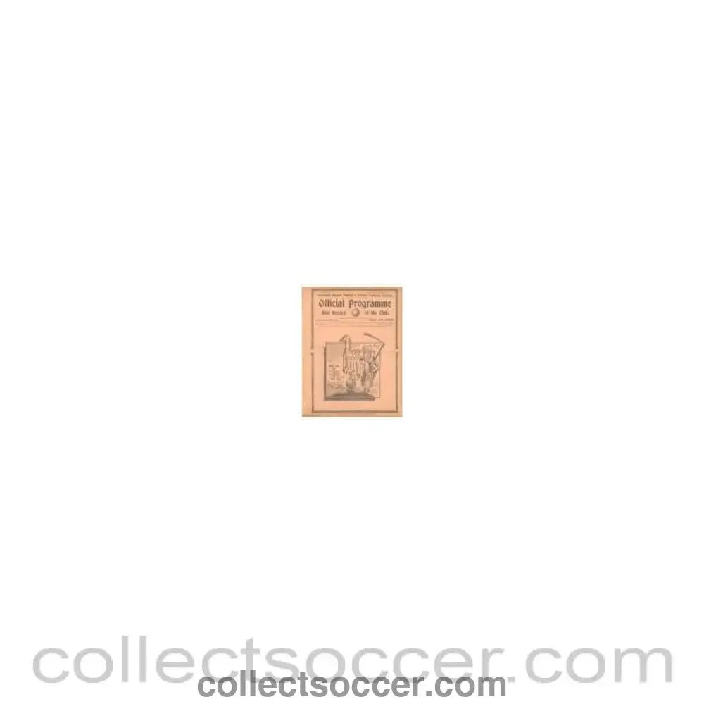 1936 - Tottenham Hotspur practice match official programme 15/08/1936 - Collect Soccer