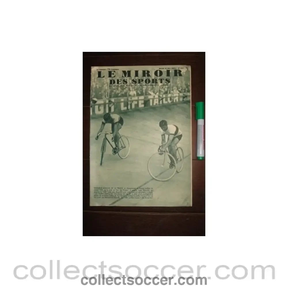 1937 - Le Miroir Des Sports - French Magazine of 25/05/1937