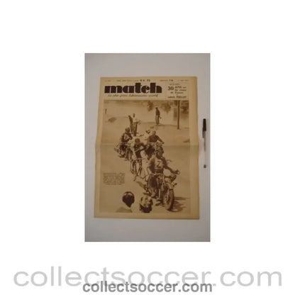 1937 - Match - French Magazine of 01/06/1937, in very good condition - Collect Soccer