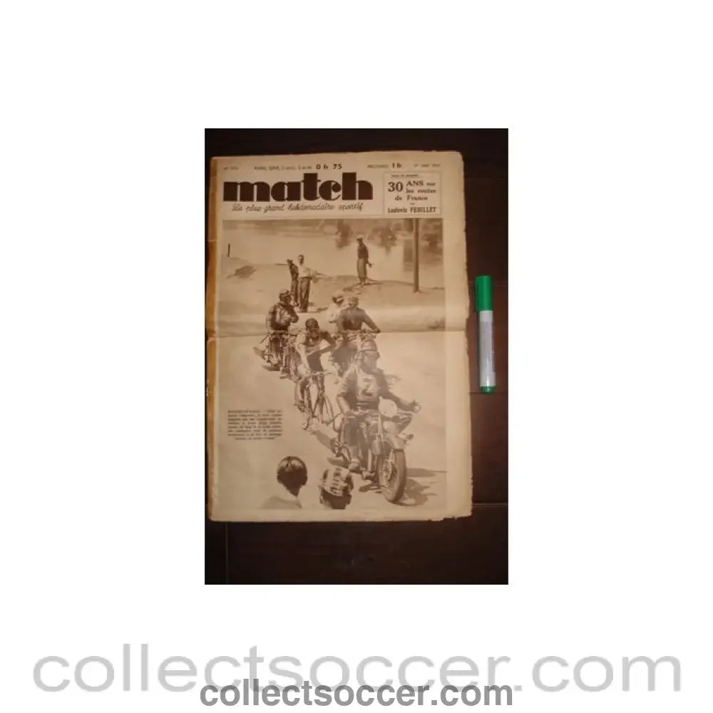 1937 - Match - French Magazine of 01/06/1937 taped