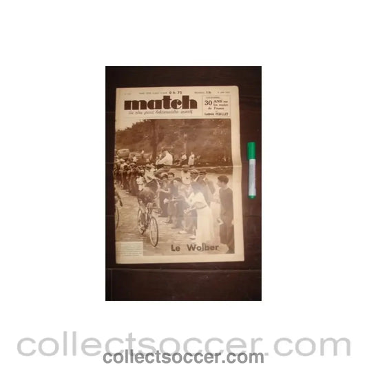 1937 - Match - French Magazine of 08/06/1937