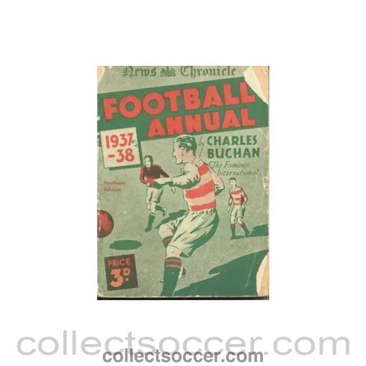 1937 - News Chronicle Football Annual 1937 - 1938 - Collect Soccer
