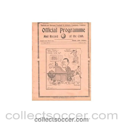 1937 - Tottenham Hotspur v Coventry City official programme 10/04/1937 Football League - Collect Soccer