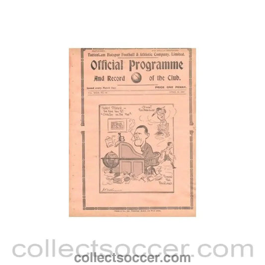 1937 - Tottenham Hotspur v Coventry City official programme 10/04/1937 Football League - Collect Soccer