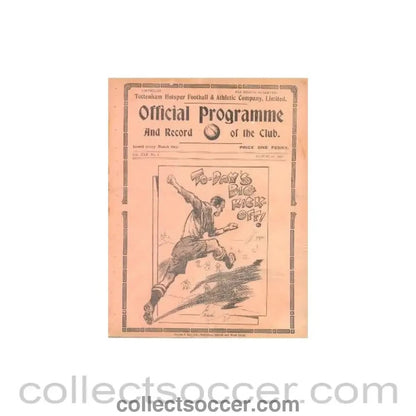 1937 - Tottenham Hotspur v Coventry City official programme 28/08/1937 - Collect Soccer