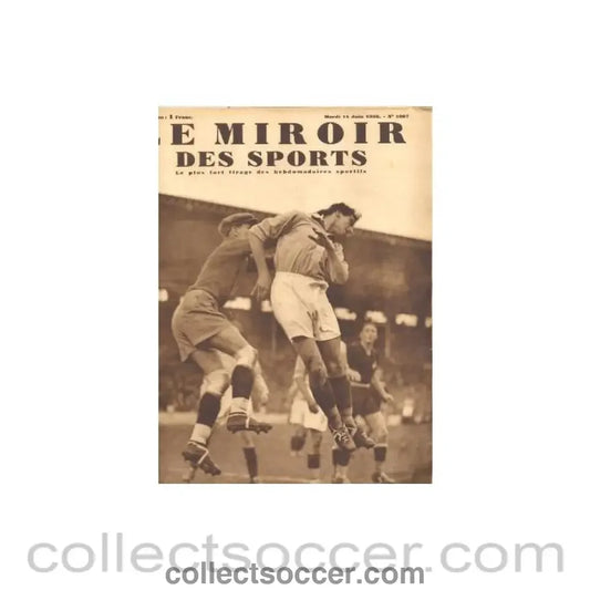 1938 - Le Miroir Des Sports - French Magazine of 14/06/1938