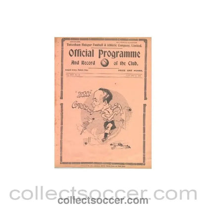 1938 - Tottenham Hotspur Reserves v Northampton Town Reserves official programme 22/01/1938 - Collect Soccer