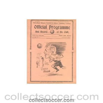 1938 - Tottenham Hotspur v Coventry official programme 03/09/1938 - Collect Soccer