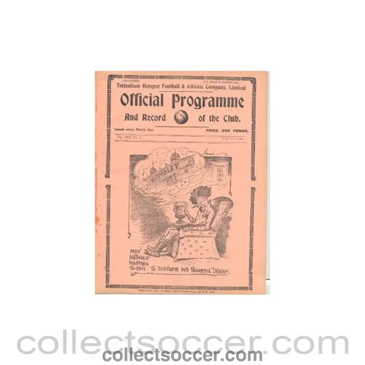 1938 - Tottenham V Sunderland 05/03/1938 F.A. Cup
