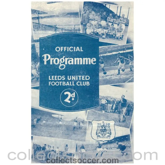 1939 At Leeds United Bolton Wanderers v Middlesbrough Official Programme - Collect Soccer