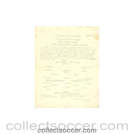 1944 - Charlton Rovers v Gravesend United official programme 04/03/1944