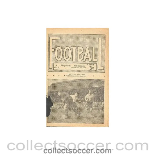 1946 - Football - The Fans’ Magazine Published Fortnightly - 14/09/1946