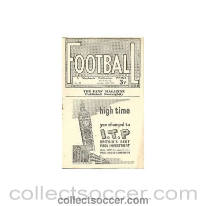 1947 - Football - The Fans' Magazine Published Fortnightly - 18/01/1947 - Collect Soccer