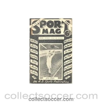 1947 - Sport Mag - Sport, without Fear or Favour - magazine of 08/02/1947 - Collect Soccer