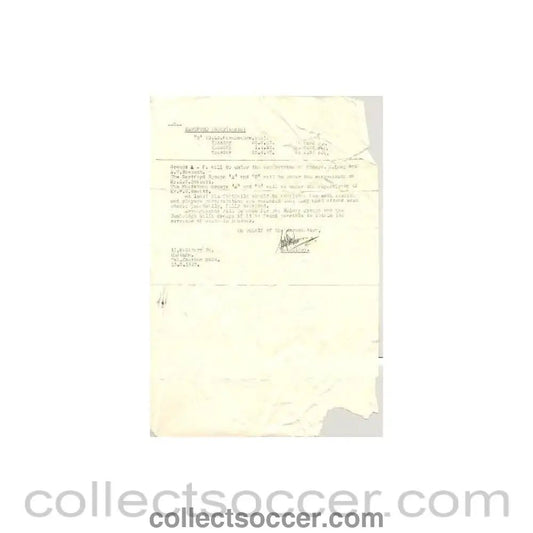 1947 - The Kent County Football Association, Dartford Group fixtures 13/03/1947 - Collect Soccer