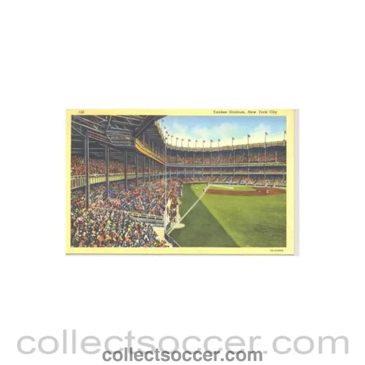 1947 - Yankee Stadium New York USA postcard of 1947
