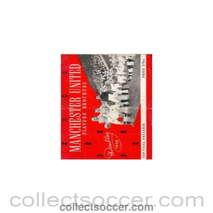 1948 - Manchester United Players Brochure 1948 - Collect Soccer