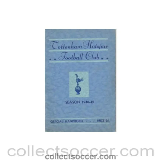 1948 - Tottenham Hotspur Handbook 1948-1949