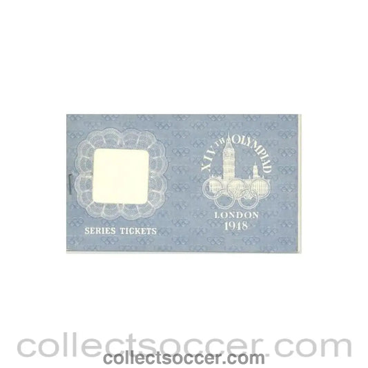 1948 XIVth Olympiad London Series Tickets wallet