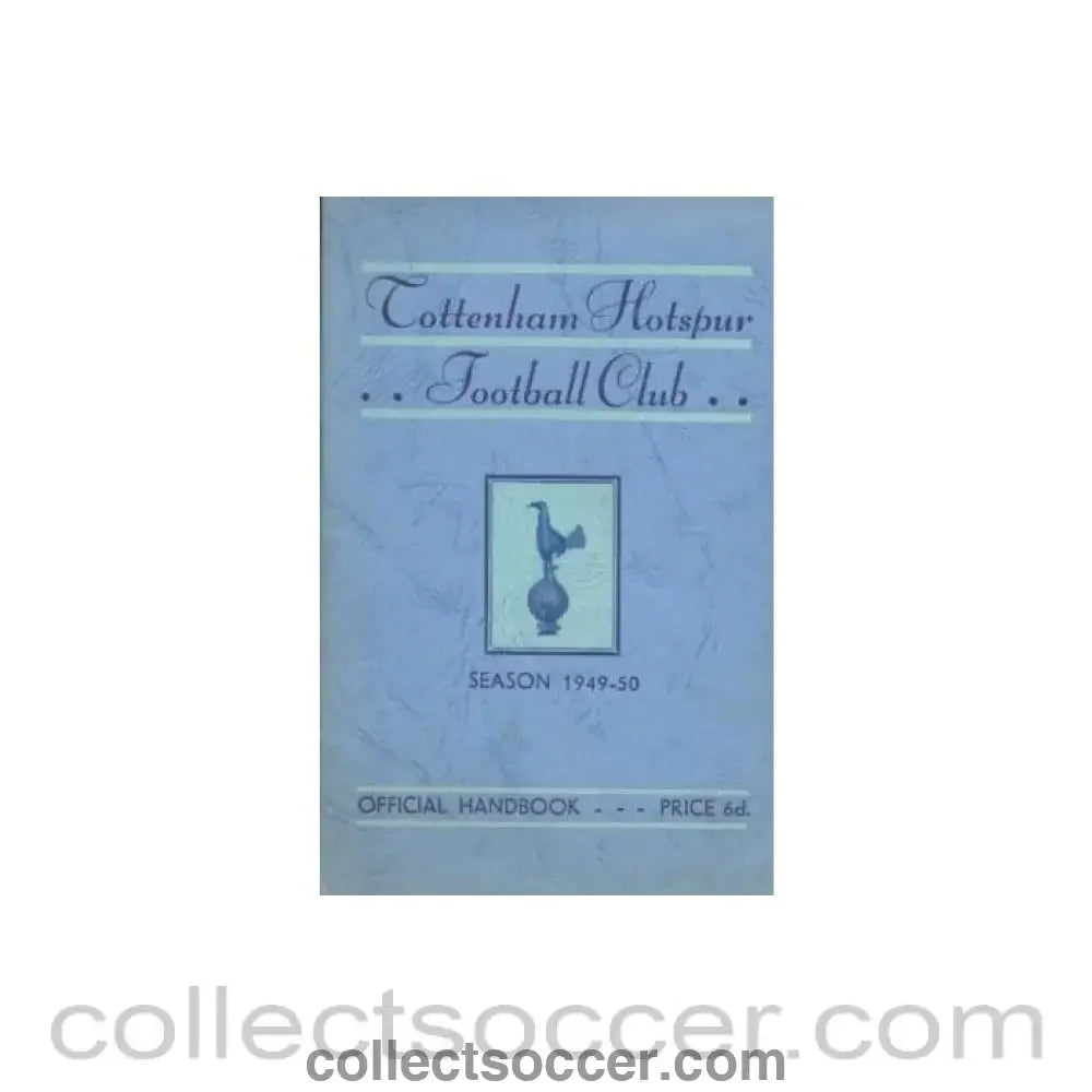 1949 - Tottenham Hotspur Handbook 1949-1950