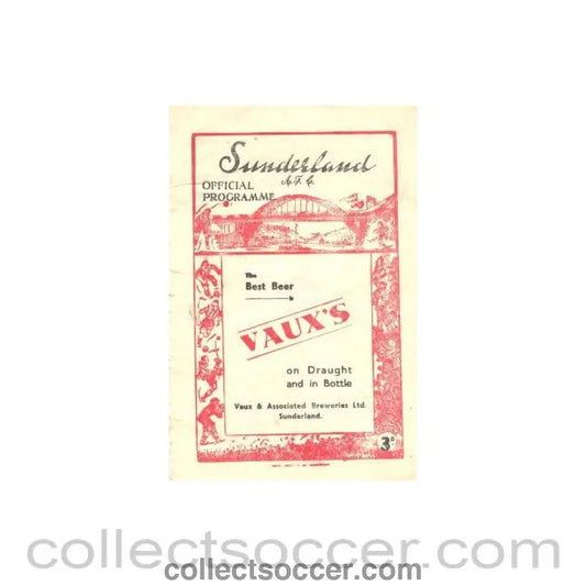 1950 - Sunderland vChelsea official programme 06/05/1950 - Collect Soccer