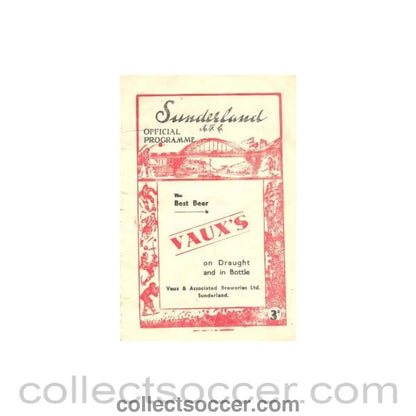 1950 - Sunderland vChelsea official programme 06/05/1950 - Collect Soccer
