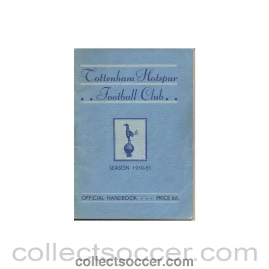 1950 - Tottenham Hotspur Handbook 1950-1951