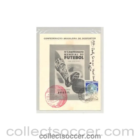 1950 - World Cup 1950 in Brazil replica postcard
