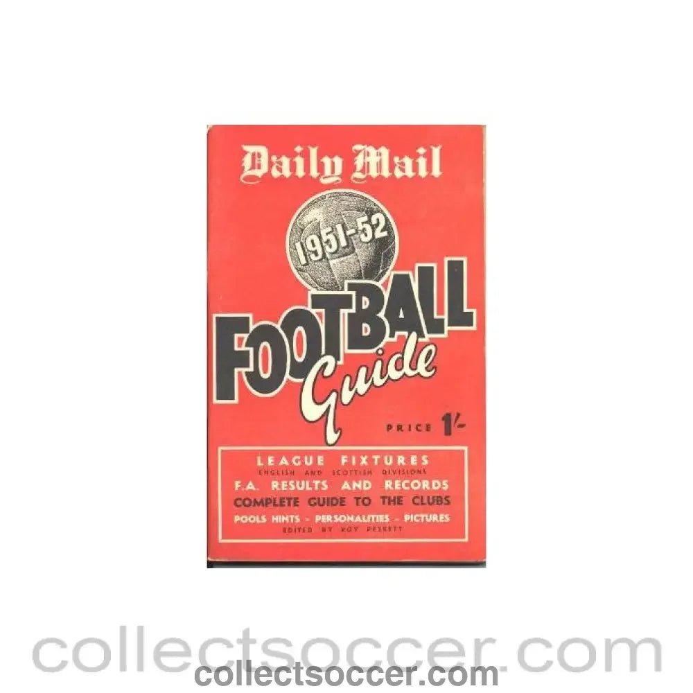 1951-1952 Football Guide, Daily Mail production - Collect Soccer