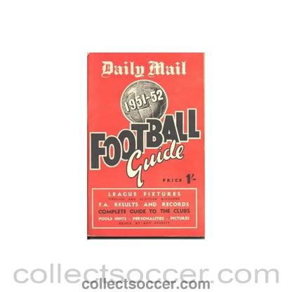 1951-1952 Football Guide, Daily Mail production - Collect Soccer