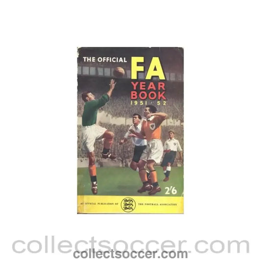 1951-1952 The Official FA Yearbook