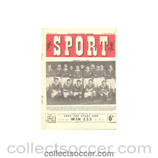 1951 - Sport magazine of 13-19/01/1951 - Collect Soccer