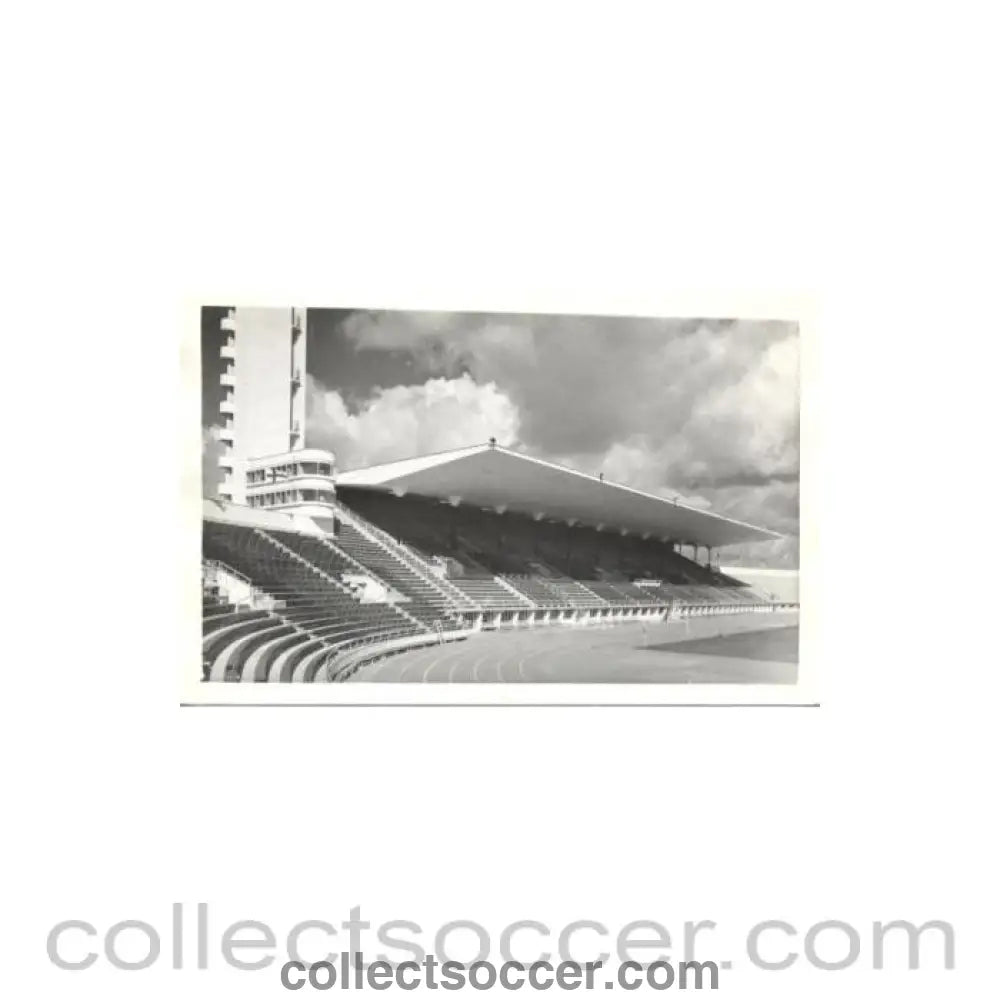 1952 15th Olympic Games in Helsinki Finland postcard featuring the Olympic Stadium