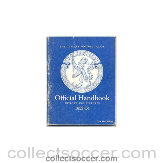 1953-1954 Chelsea Official Handbook