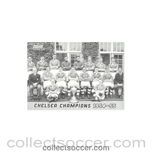 1954 - Stamford Bridge Legends - Chelsea Champions 1954-1955 new hard leaflet about selling a book with the same title