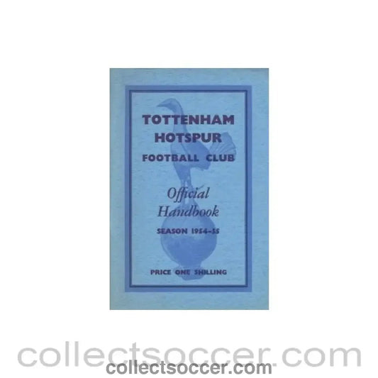 1954 - Tottenham Hotspur Handbook 1954 - 1955 - Collect Soccer