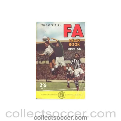 1955-1956 The Official FA Yearbook - Collect Soccer