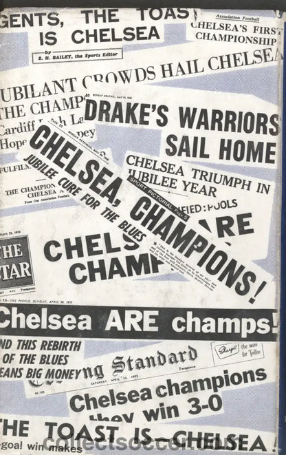 1955 Chelsea Champions by Albert Sewell